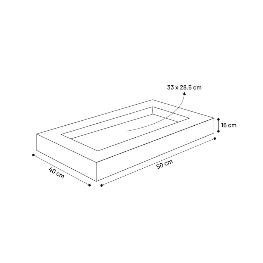 Flamingo Colette Rectángulo Azul cama cuna para perros thumbnail