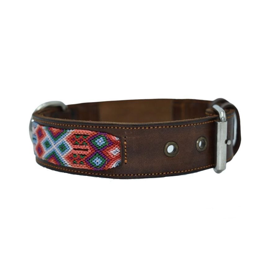 LOYAL COLLAR DE PIEL ARTESANAL TALLA L PARA PERROS, , large Imagen numero 2