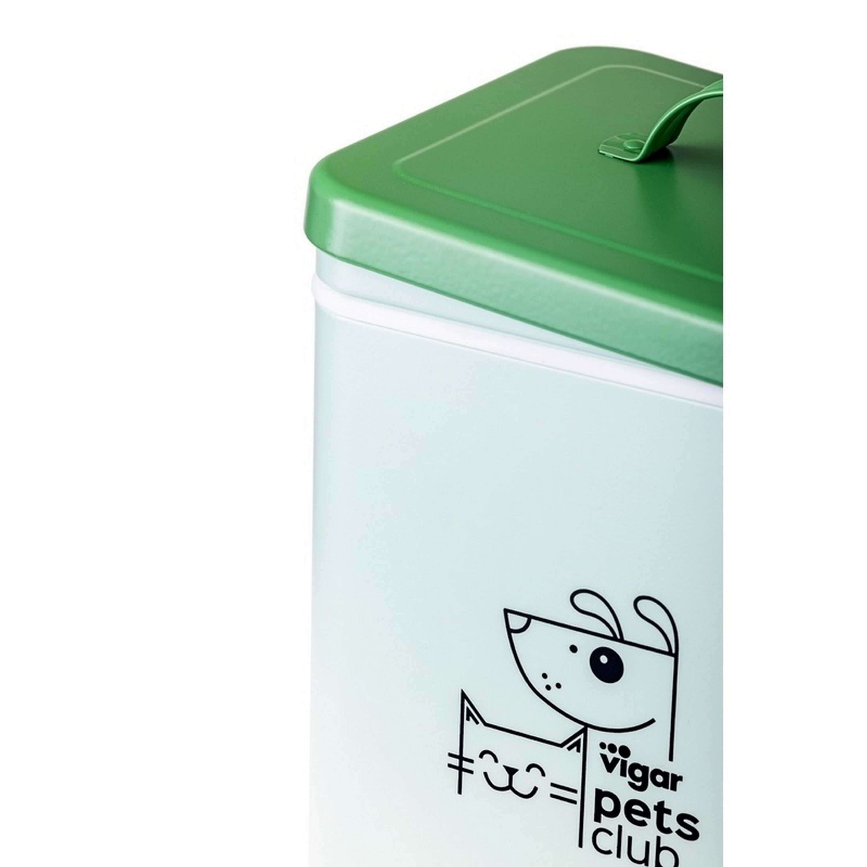 Vigar Pets Club Contenedor de metal pequeño para perros thumbnail