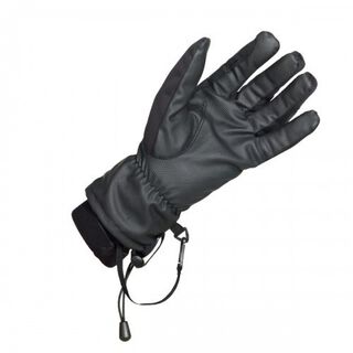 Guantes de equitación 3 en 1 unisex para adultos color Negro