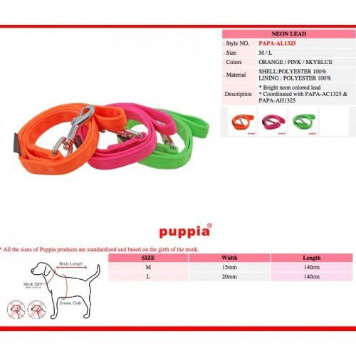 Correa para perros color Rosa ne&oacute;n, , large Imagen numero 3