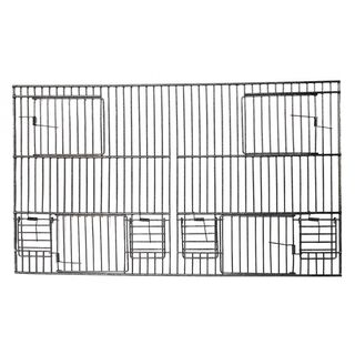 StrongCages Frontal blanco para pájaros