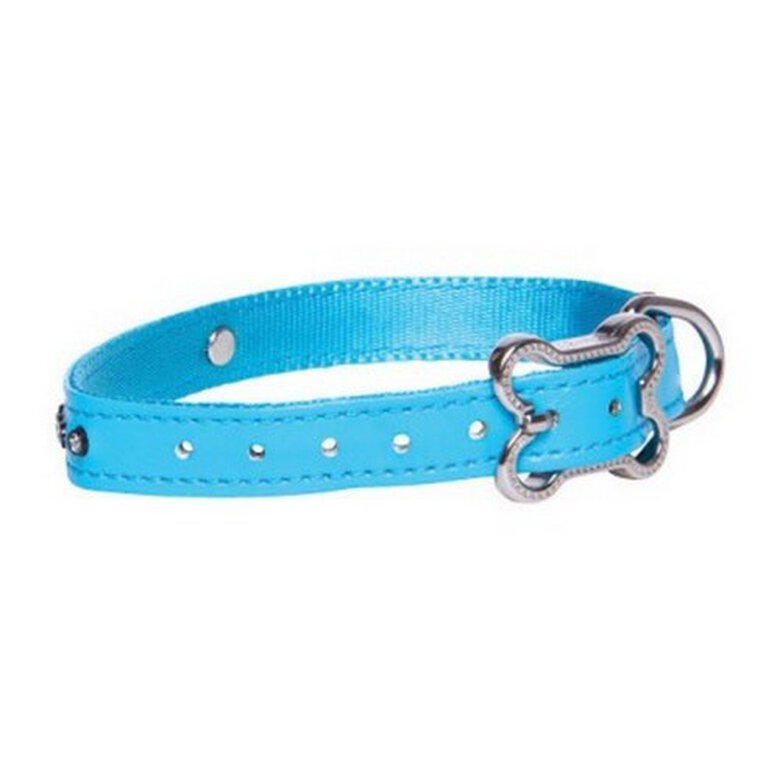 Collar ajustable modelo Luna para perros color Azul, , large image number null