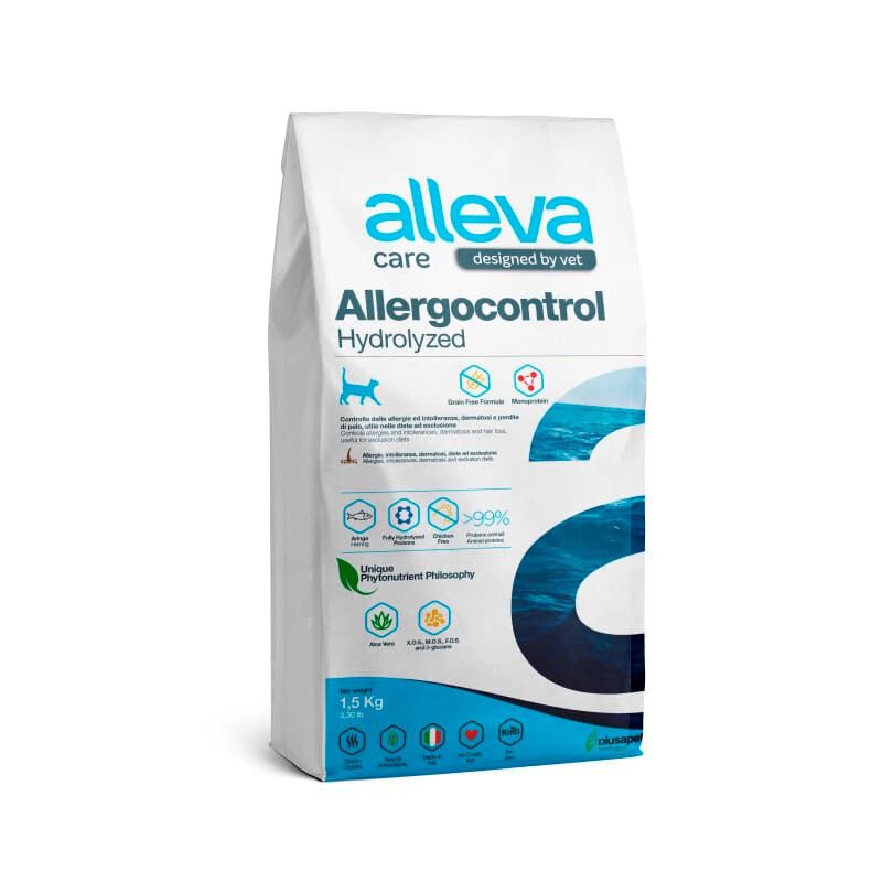 Alleva Care Hidrolizado Control Alergias Pienso para gatos