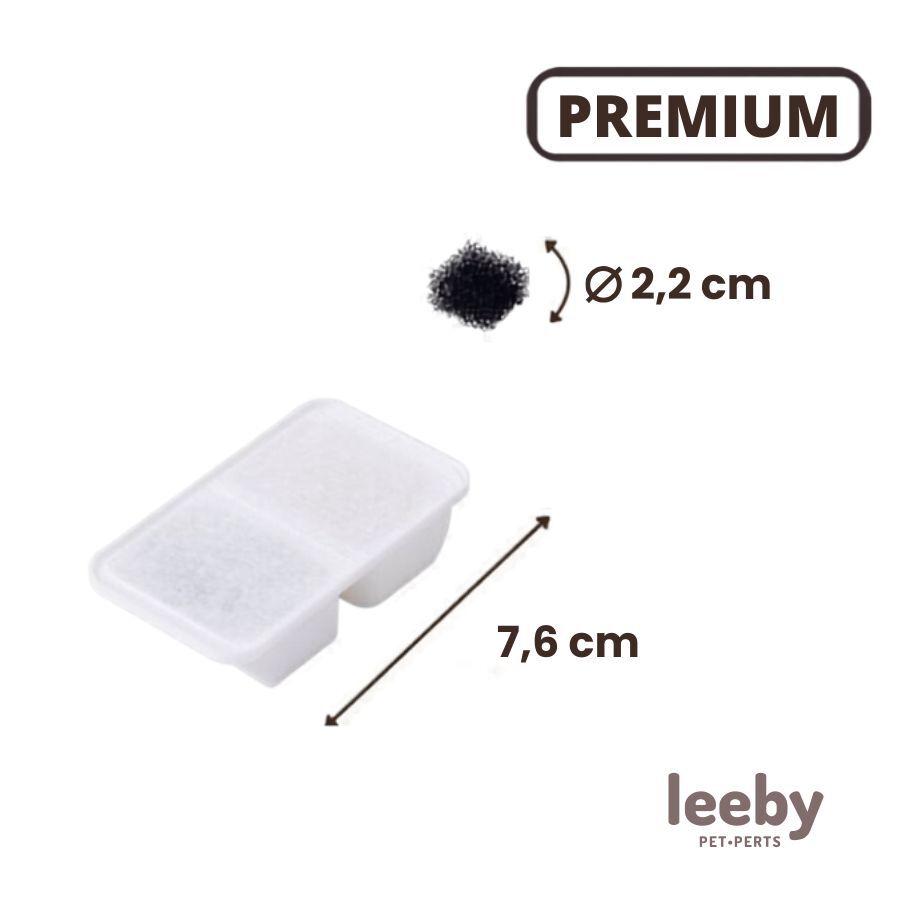 Leeby Set 3 Recambios de Filtros para Fuente Koko de perros y gatos, , large Imagen numero 4