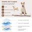 COSTWAY Cama Perros Grandes, Cama Ortop&eacute;dica para Perros con Soporte de Espuma Viscoel&aacute;stica, Colchoneta Impermeable para Perros con Funda Extra&iacute;ble, Colch&oacute;n Antideslizante para Perros (Beige), , large indicador imagen numero 2