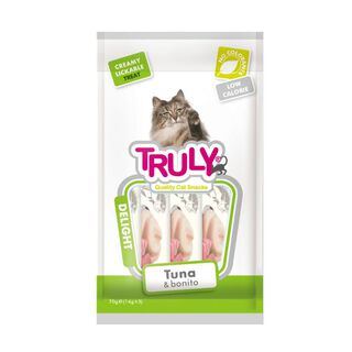 Truly Crema Atun y Bonito para gatos