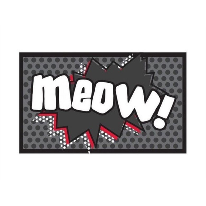 Tapetes para comer Woof/Meow para mascotas color Meow, , large image number null