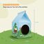 Nobleza - Casa para Gatos Cartón con Rascador para Gatos Carton & Catnip, Fácil de Armar Casa Gato Cartón, Juguetes para Gatos Pequeños Animales Interiores, , large indicador imagen numero 2