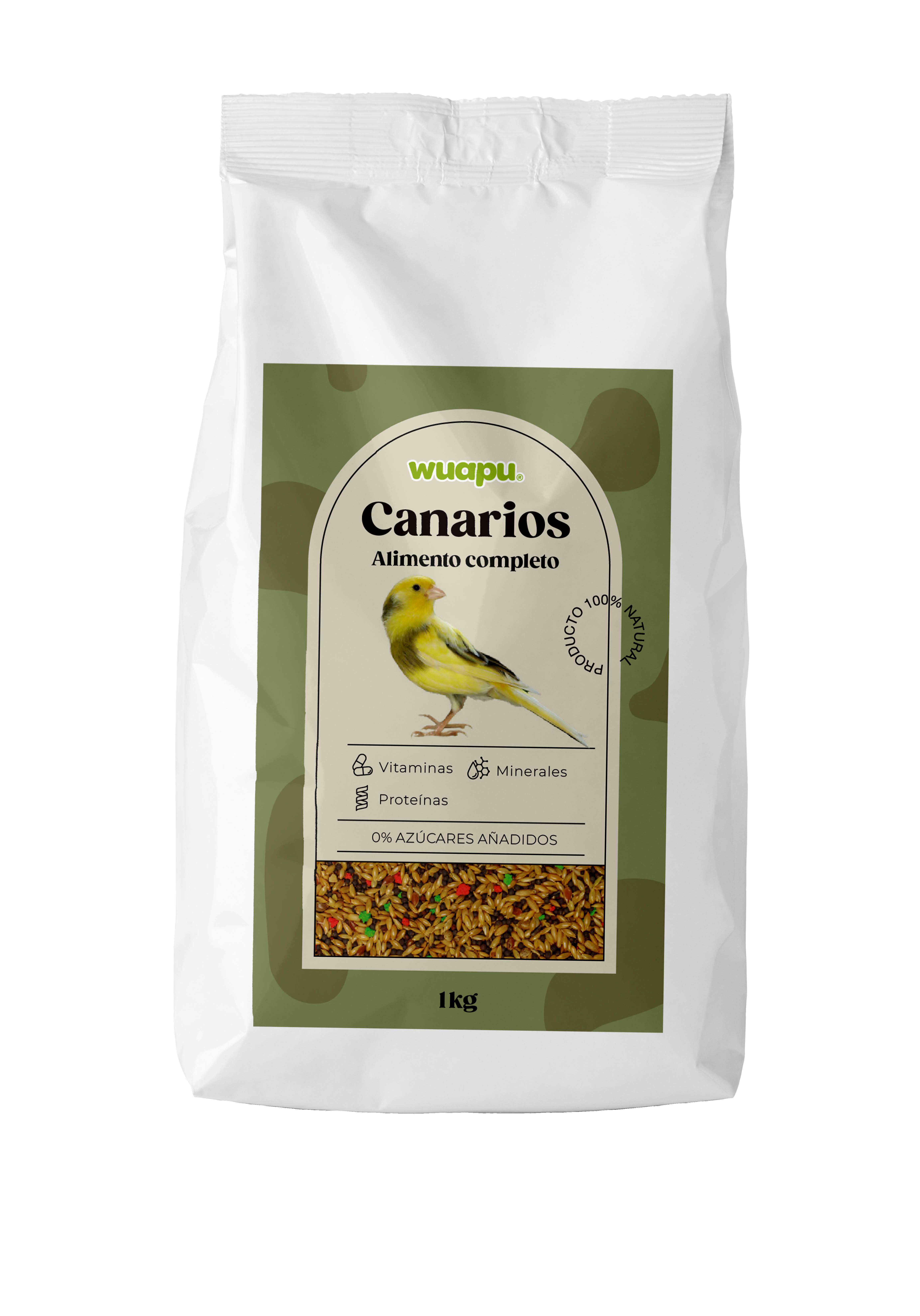 WUAPU ALIMENTO CANARIO 1 KG, , large Imagen numero 1