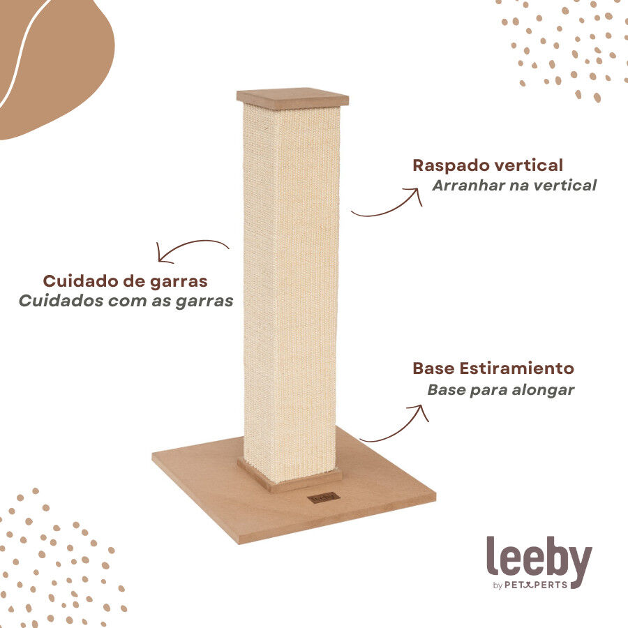 Leeby Vida rascador de sisal cuadrado para gatos, , large Imagen numero 3