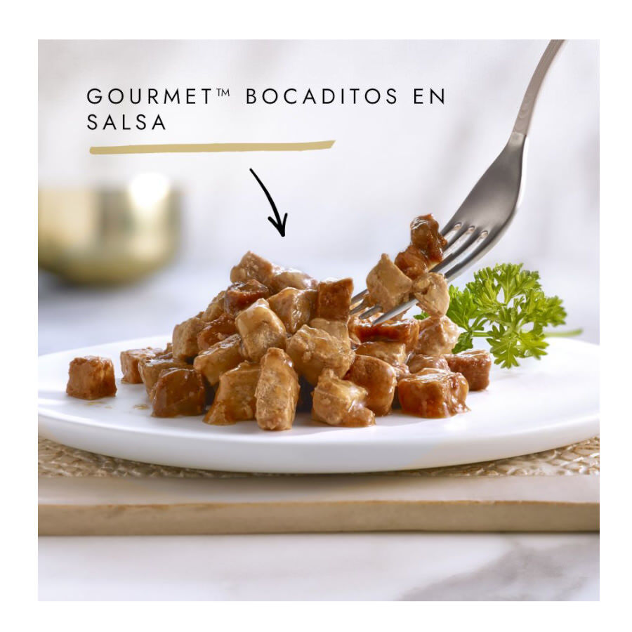 Gourmet Gold Bocaditos Salmón y Pollo para gatos thumbnail