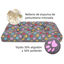 HOME MERCURY- Cama de Mascota, Colchón para Perro, Colchoneta Reversible Estampada Relleno de Espuma para Interior y Exterior. (Small, Huellas), , large indicador imagen numero 3