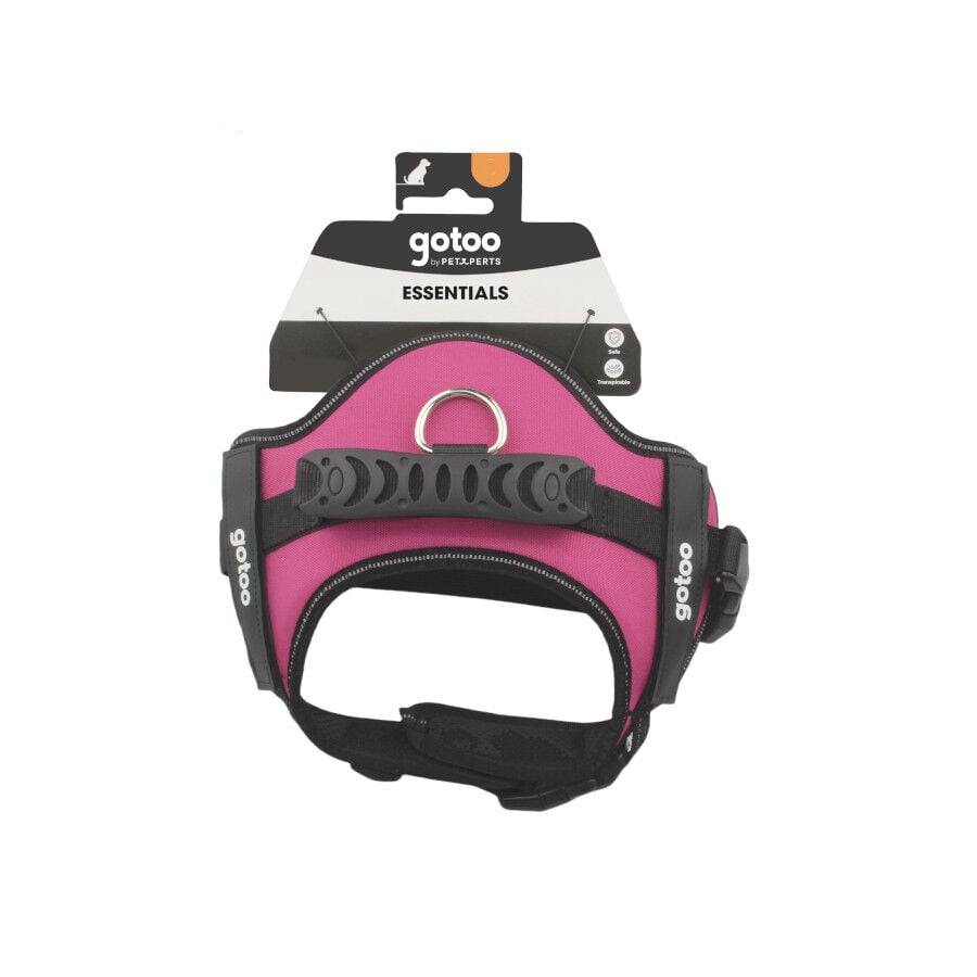 Gotoo Arnés antitirones rosa para perros thumbnail