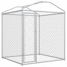 Perrera con toldo protector color Plateado, , large image number null