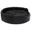 Vidaxl sofá acolchado ovalado con cojín negro para perros, , large indicador imagen numero 8