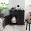 COSTWAY Mueble para Gatos, Caj&oacute;n y 2 Puertas, Casa para Gatos 76 x 53 x 74 cm (Caf&eacute;), , large indicador imagen numero 2