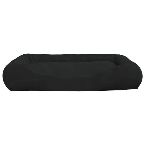 Vidaxl cama rectangular acolchada negro para mascotas, , large Imagen numero 12