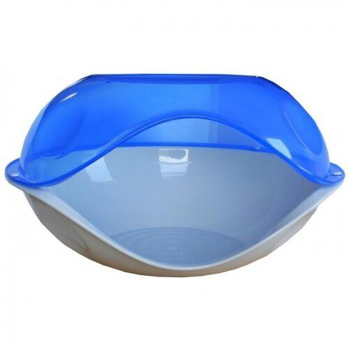 AIME cama de pl&aacute;stico azul y gris para gatos, , large Imagen numero 2