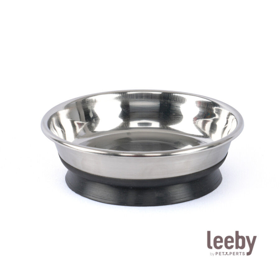 Leeby Comedero de Metal con Ventosa para gatos, , large Imagen numero 2