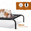 Nobleza Cama Elevada Perro, Cama Refrescante Perro, Cama de Mascotas Transpirable para Exterior Interior Jardín Terraza, Cama Perro Robusto Lavable, Negro, L, 124x90x20CM, , large indicador imagen numero 3