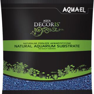 Aquael Aqua Decoris Sustrato Natural Cuarzo azul para acuarios