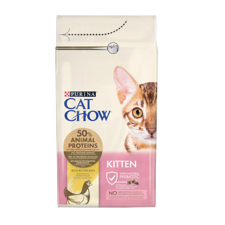 Pienso para gatitos Cat Chow Kitten