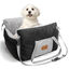 Nobleza Asiento de Coche para Perros Pequeños, Asiento Elevador para Perros con Cojín Reversible y Bolsa de Almacenamiento, Cama Perro Coche Lavable, Adecuada para Uso en Invierno, L58×W56×H33cm, , large indicador imagen numero 1