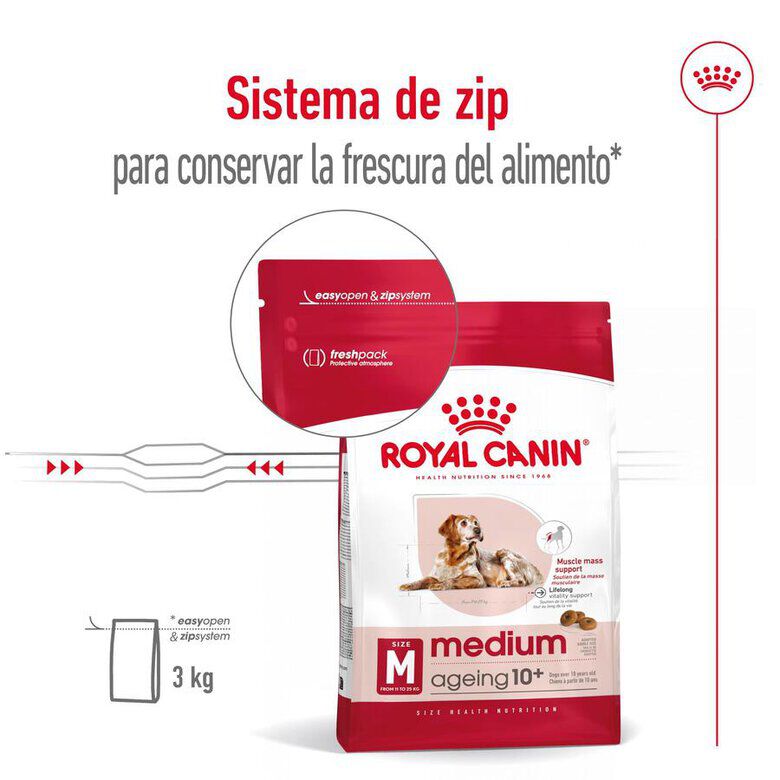 15 kg Royal Canin Medium 10+ Ageing pienso para perros, , large Imagen numero 4
