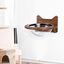 COSTWAY Cama para Gatos Montada a la Pared Casa Flotante con Burbuja Transparente Cápsula para Gatos, , large indicador imagen numero 2