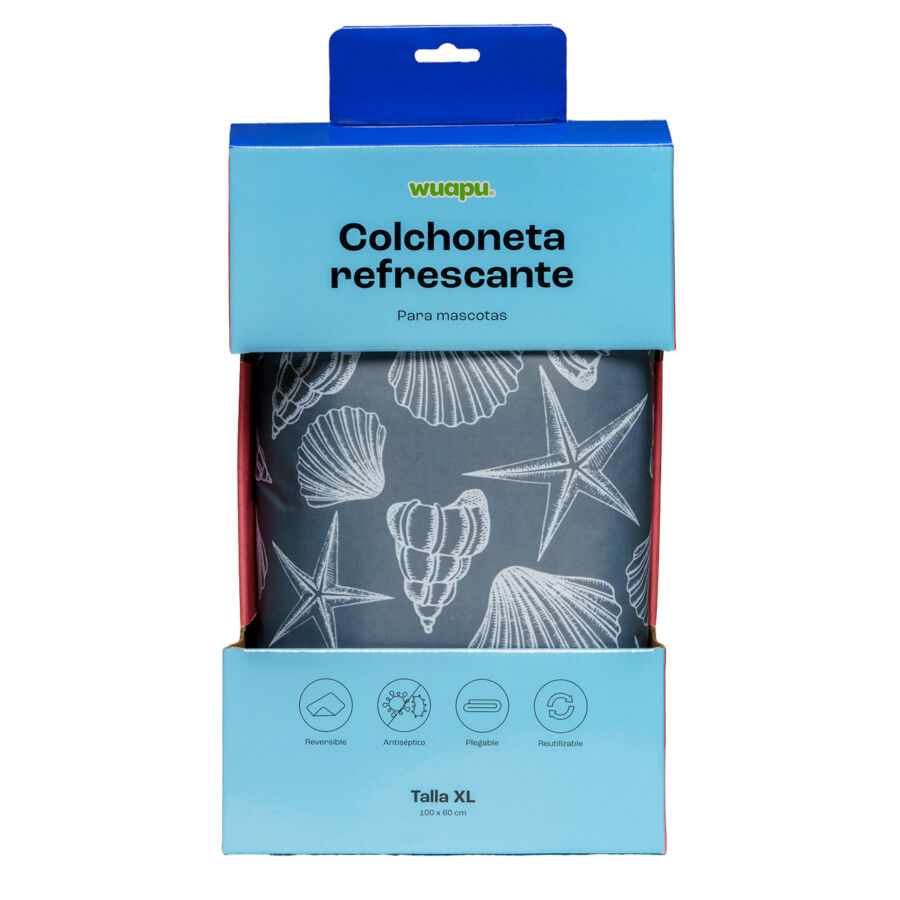 WUAPU COLCHON GEL REFRESH 90x50 INDICO, , large Imagen numero 7