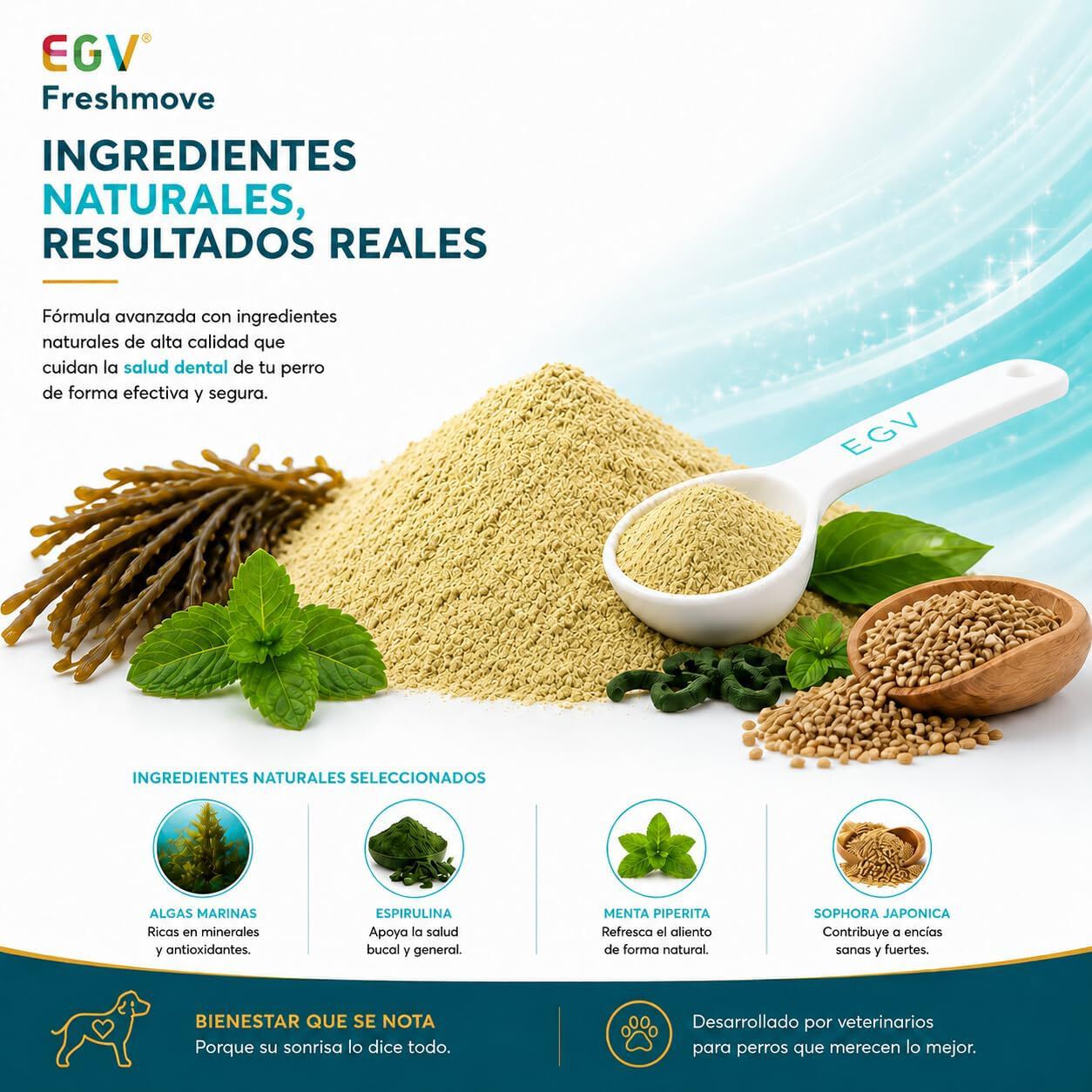 EGV FRESHMOVE Polvo dental antisarro y mal aliento 250 gr, , large Imagen numero 4