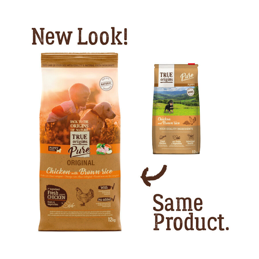 True Origins Pure Puppy Pollo pienso para perros thumbnail
