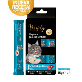 Majesty At&uacute;n snack l&iacute;quido para gatos