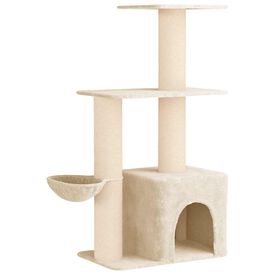 vidaXL &Aacute;rbol para gatos con postes de sisal &Aacute;rbol rascador Torre Gatos Juego