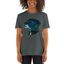 Mascochula camiseta mujer noche estrellada personalizada con tu mascota gris oscuro, , large indicador imagen numero 3