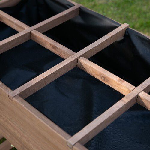 Huerto urbano con estantes color Marr&oacute;n, , large Imagen numero 4