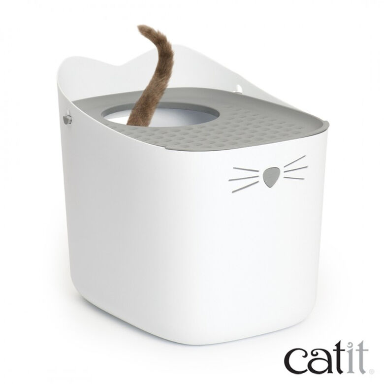 Catit Pixi Arenero Blanco para gatos thumbnail