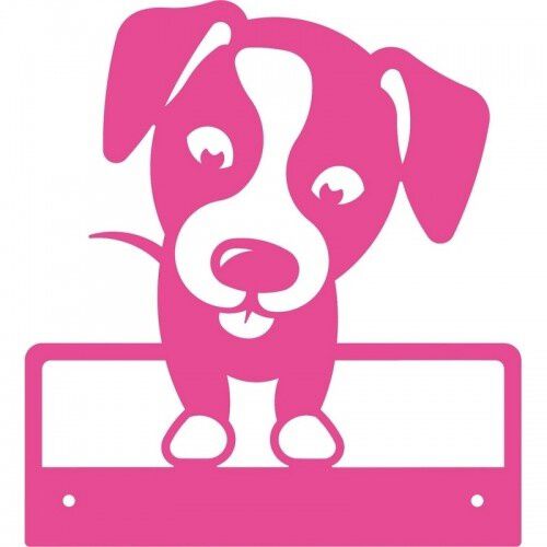 Mural Mod. baby dog color Rosa, , large Imagen numero 1
