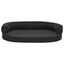 Vidaxl sofá acolchado de lino negro para perros, , large indicador imagen numero 6