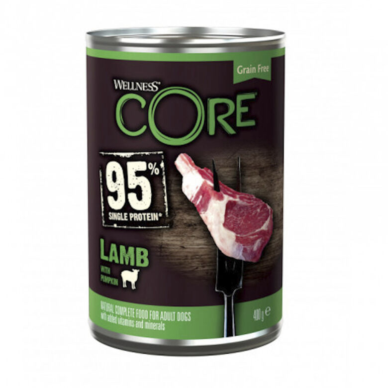 Wellness Core Cordero con Calabaza lata para perros thumbnail