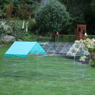 Kerbl Recinto Exterior Metálico para animales pequeños