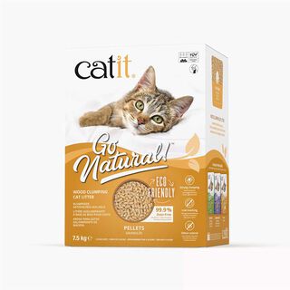 Catit Go Natural Arena Aglomerante en Pellet para gatos