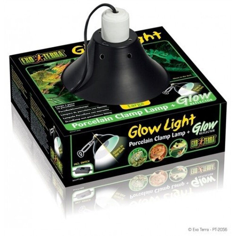 Lámpara Glow Light  para reptiles Exo Terra, 21cm Diametro, , large image number null