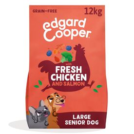 Edgard & Cooper Senior Salm&oacute;n Noruego y Pollo pienso para perros grandes