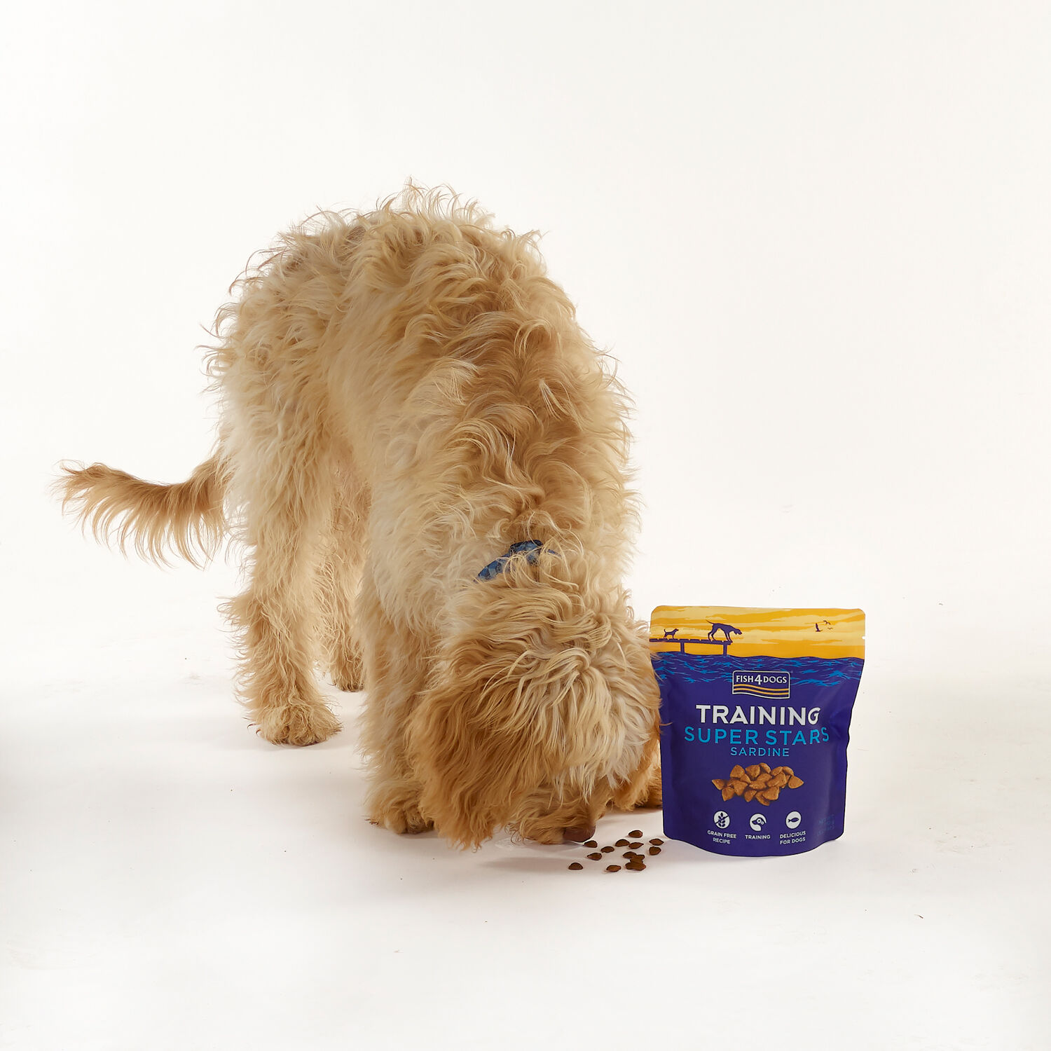 Fish4Dogs Snack de entrenamiento Sardina para perros thumbnail