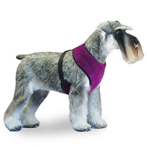 Arn&eacute;s para perros de forro polar, proteje el pecho del fr&iacute;o, Softly Talla M Color Lila, , large Imagen numero 1