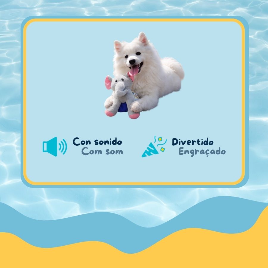 Summer Vibes Elefante Dolce Vita  Peluche para perros, , large Imagen numero 4