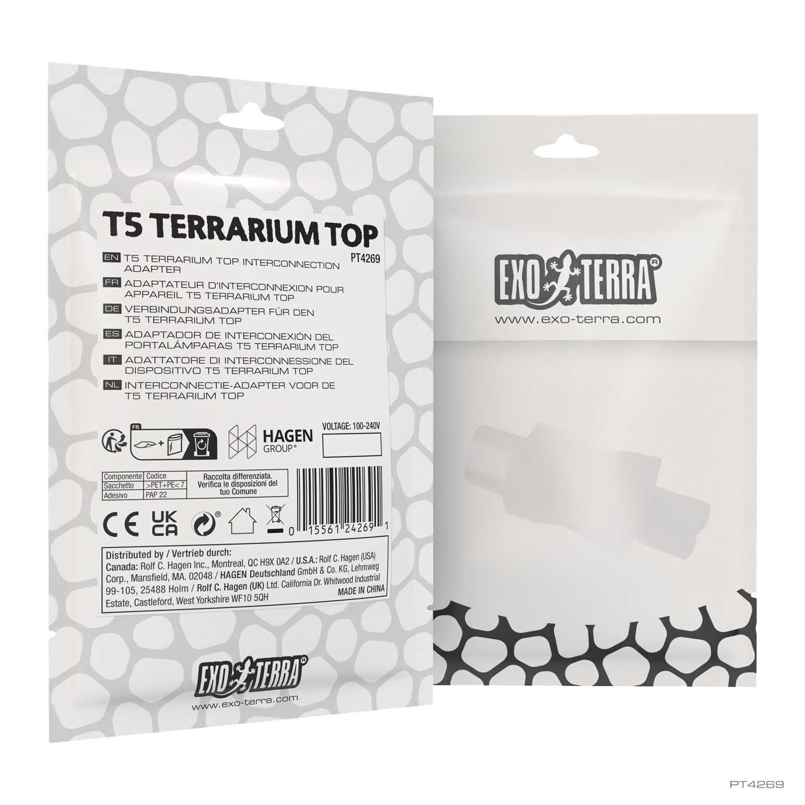 Exo Terra T5 Adaptador de Interconexi&oacute;n, , large Imagen numero 2