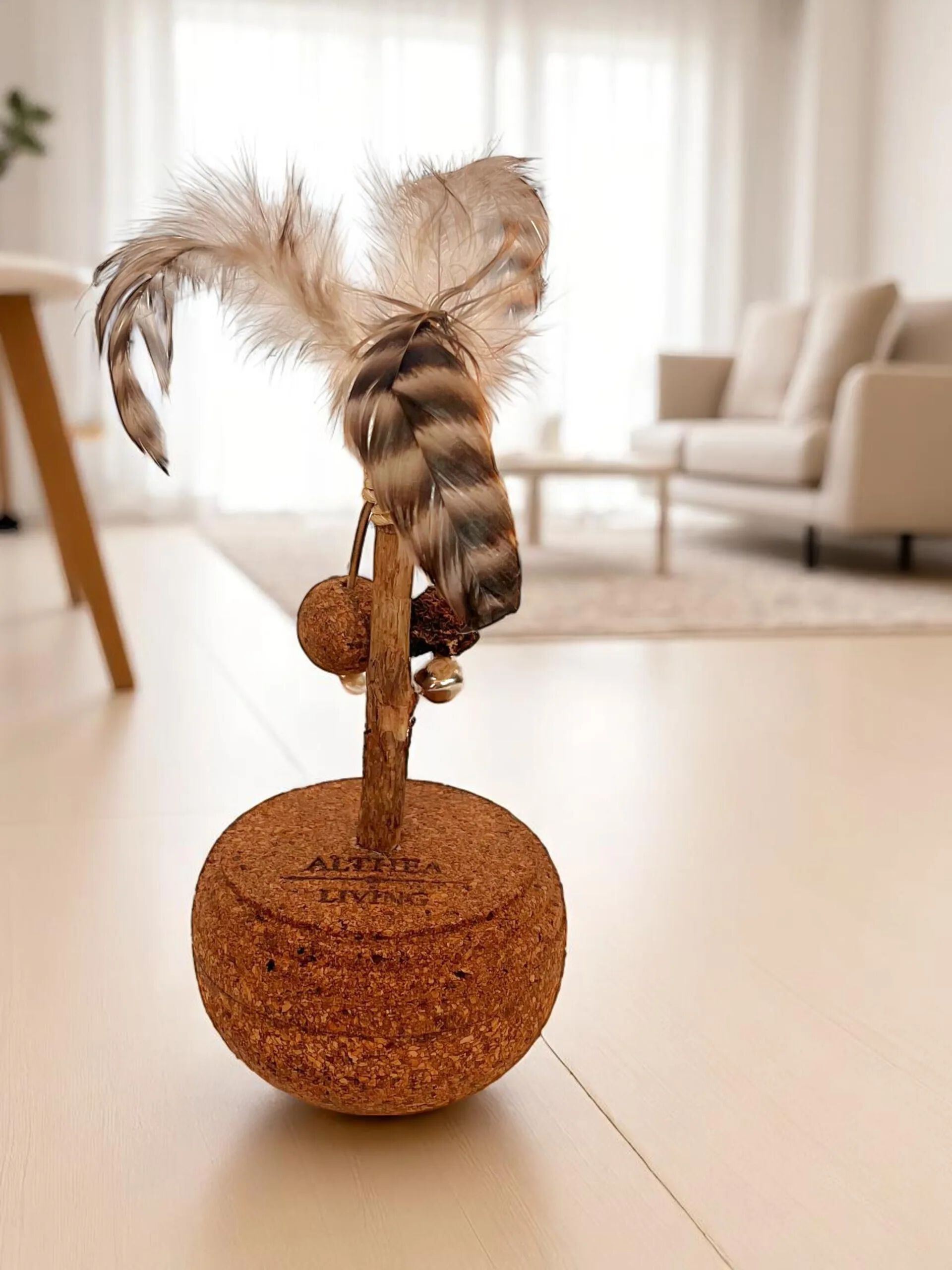 Althea Living - Juguete para gatos Vela, corcho natural thumbnail